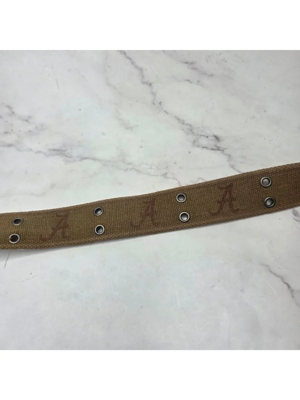 Legacy University of Alabama Tan Canvas Belt Adjustable Youth Boys